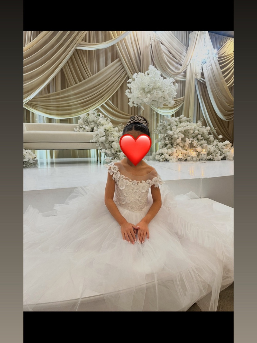 Flower girl dress 200$ size 6-7